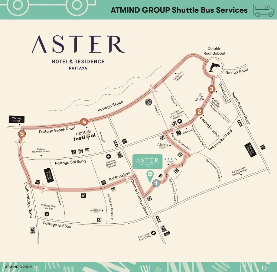 Aster Hotel And Residence By At Mind Pattaja Kültér fotó